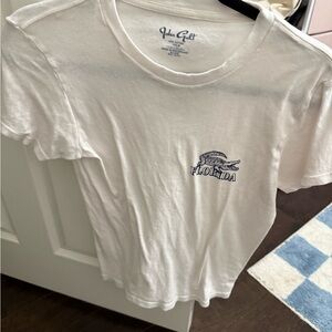 Brandy Melville White Short Sleeve Tee